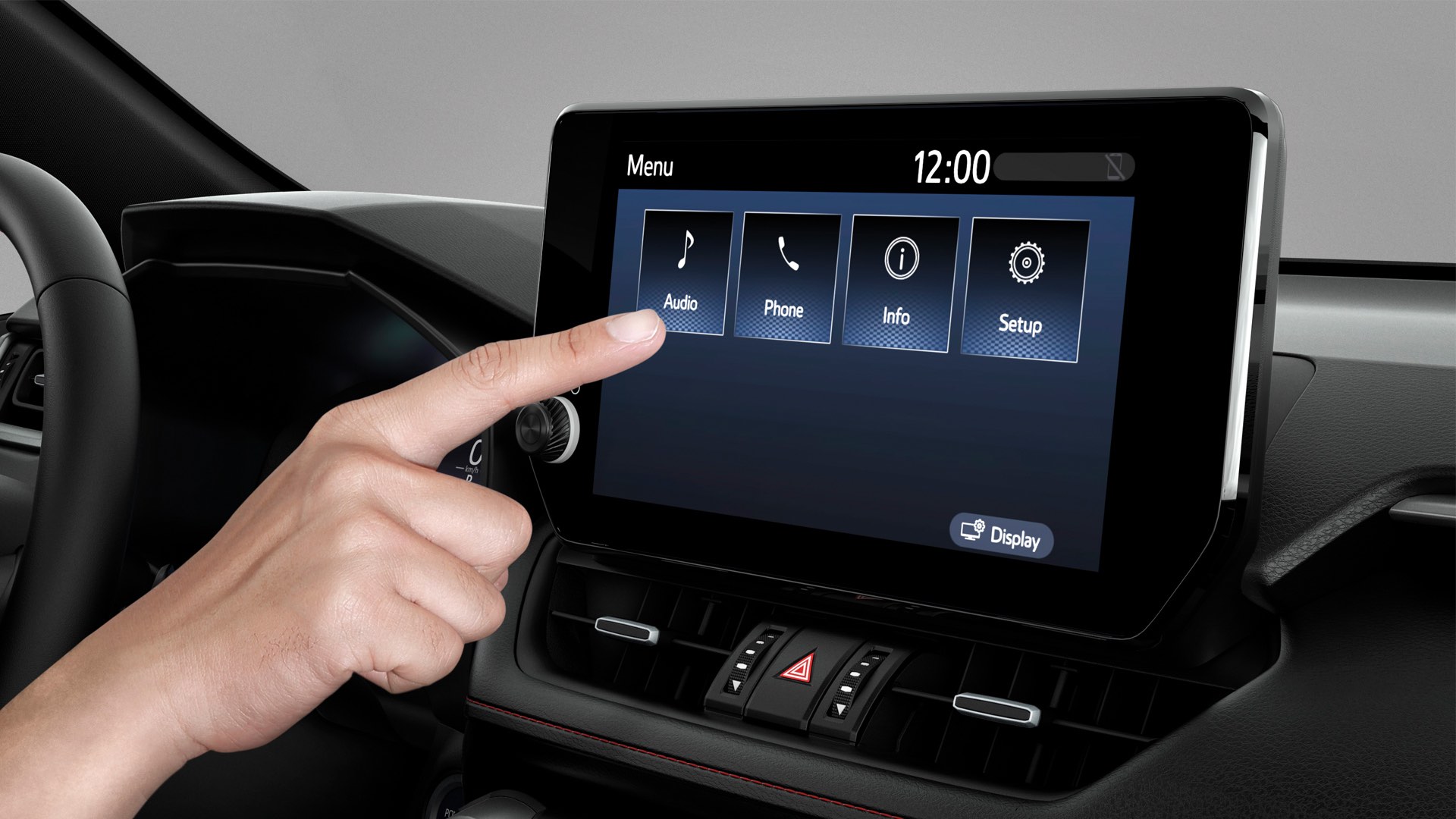 Pantalla táctil de 10,5” multifunción