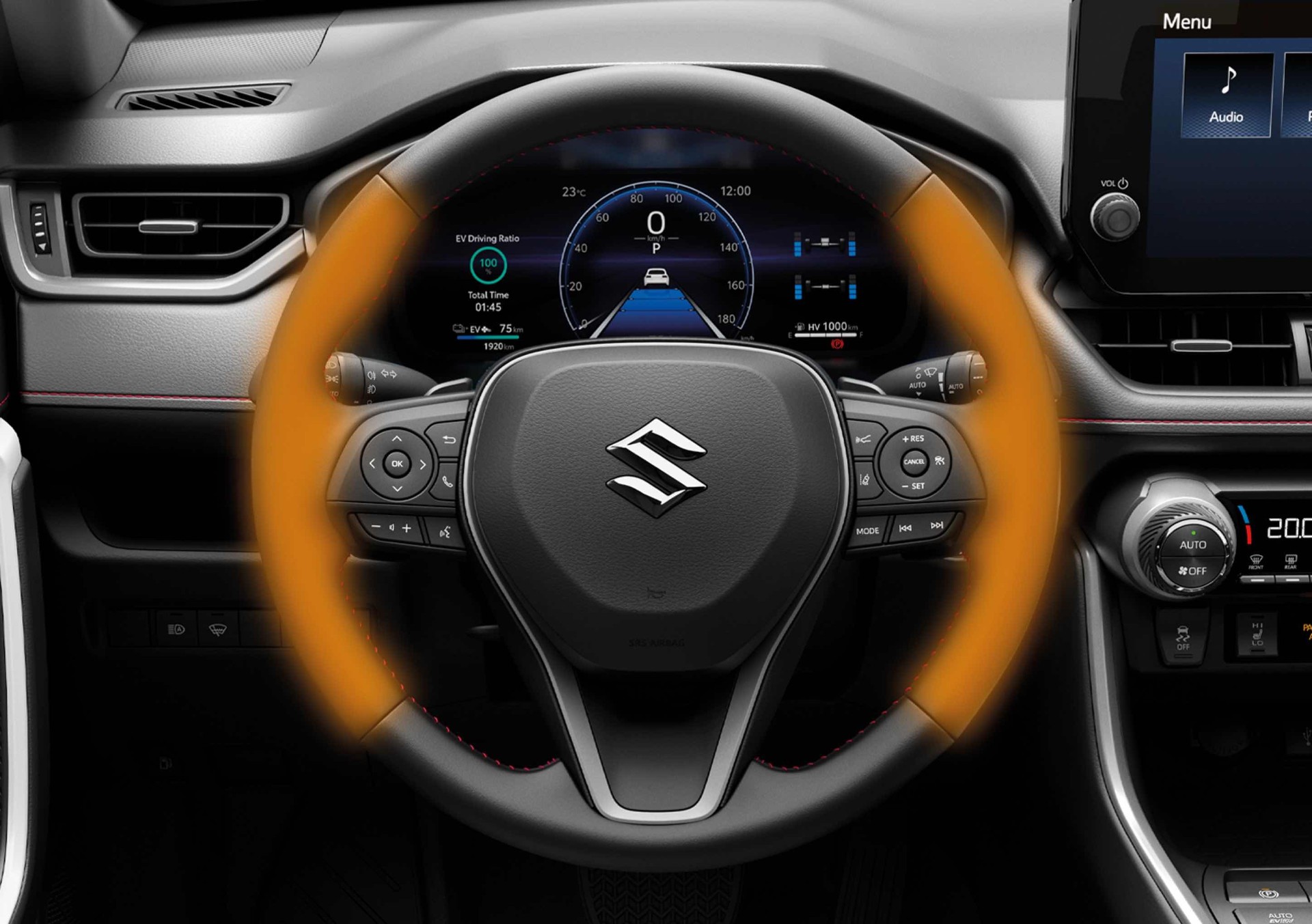 Volante calefactable