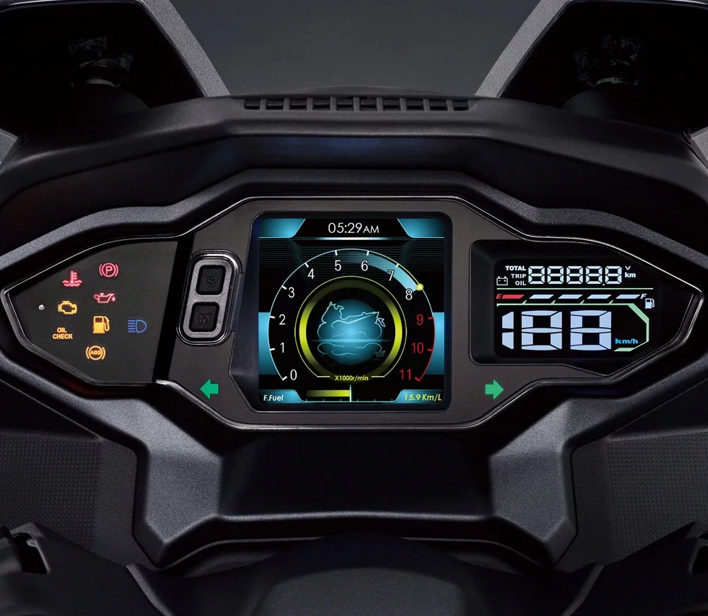 Cuadro digital: pantalla TFT de 4.5