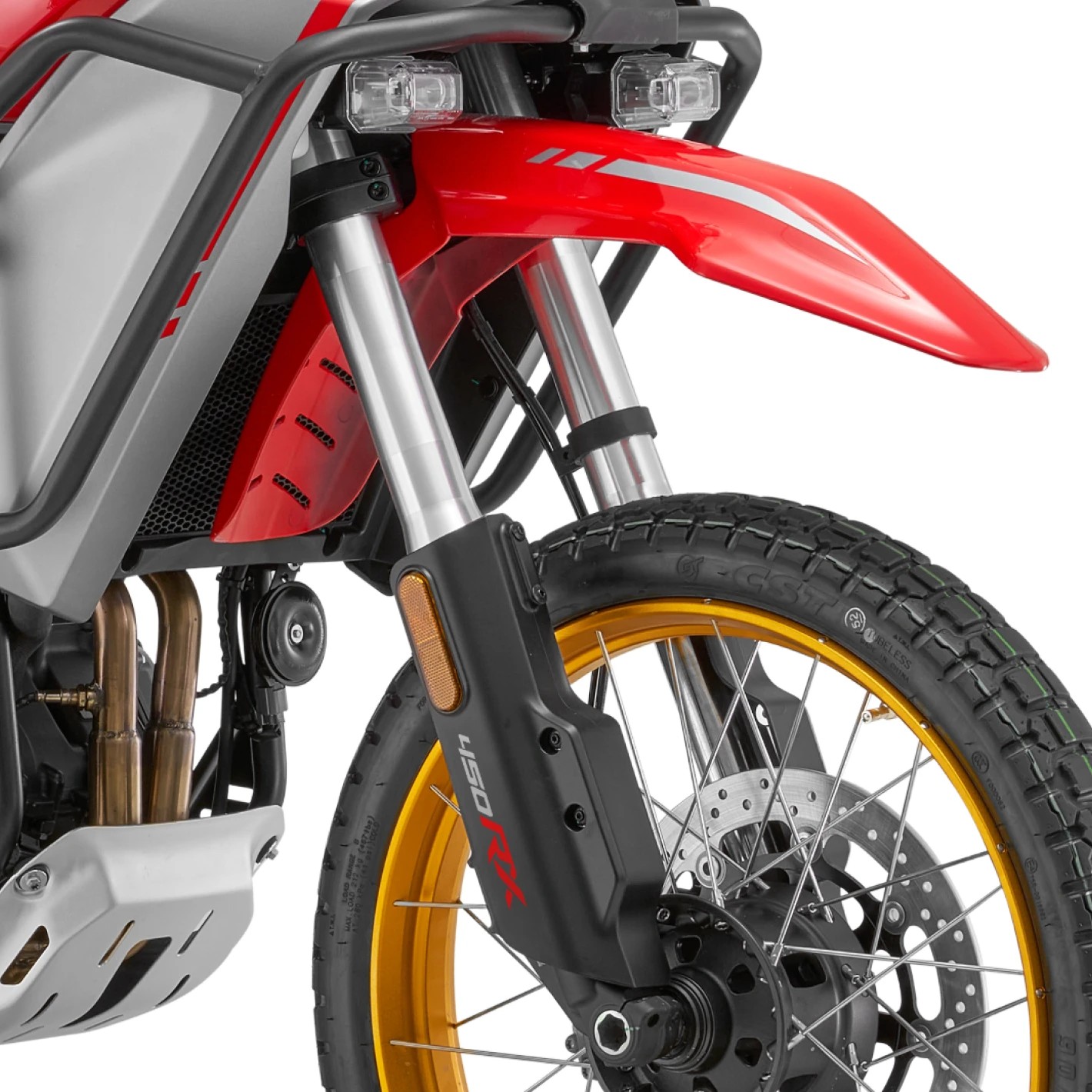 DISEÑO FRONTAL CON SUSPENSIÓN MARZOCCHI