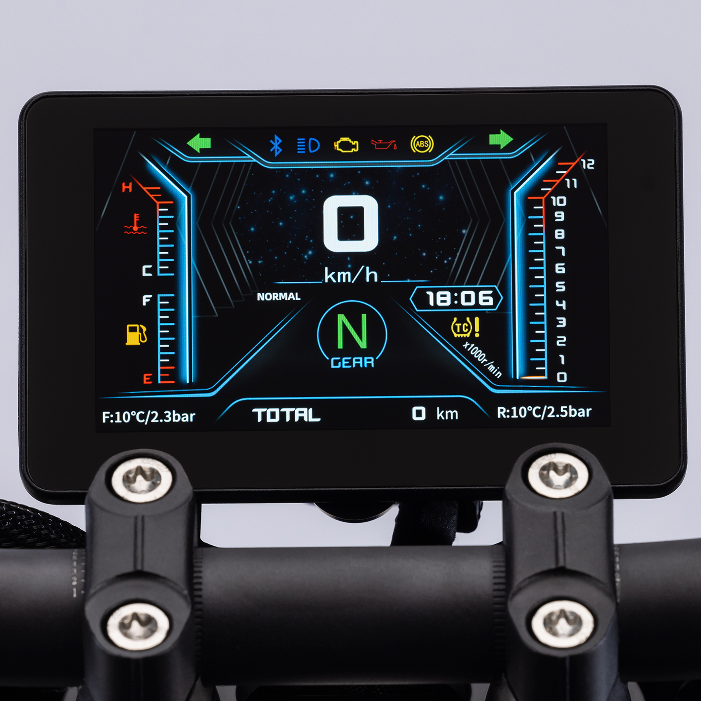 Dashboard tft 5'' con conectividad mirroring