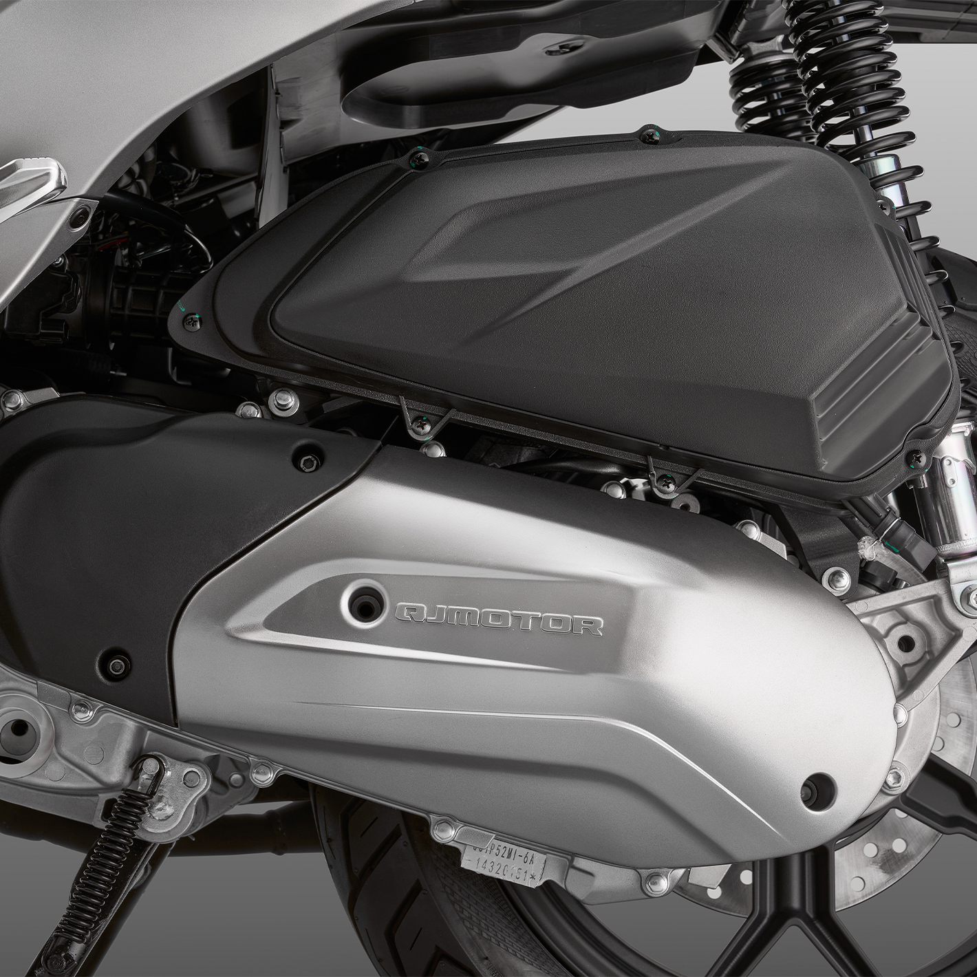 Motor monocilíndrico de 4 válvulas