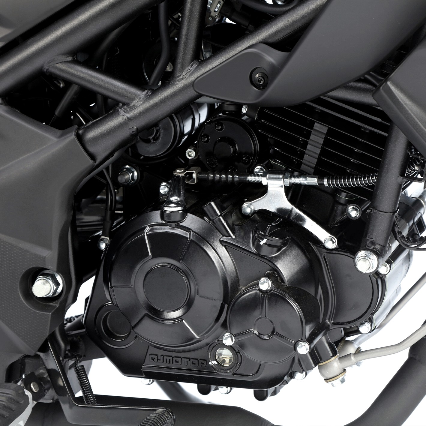 Motor monocilíndrico 125 cc de 4 válvulas