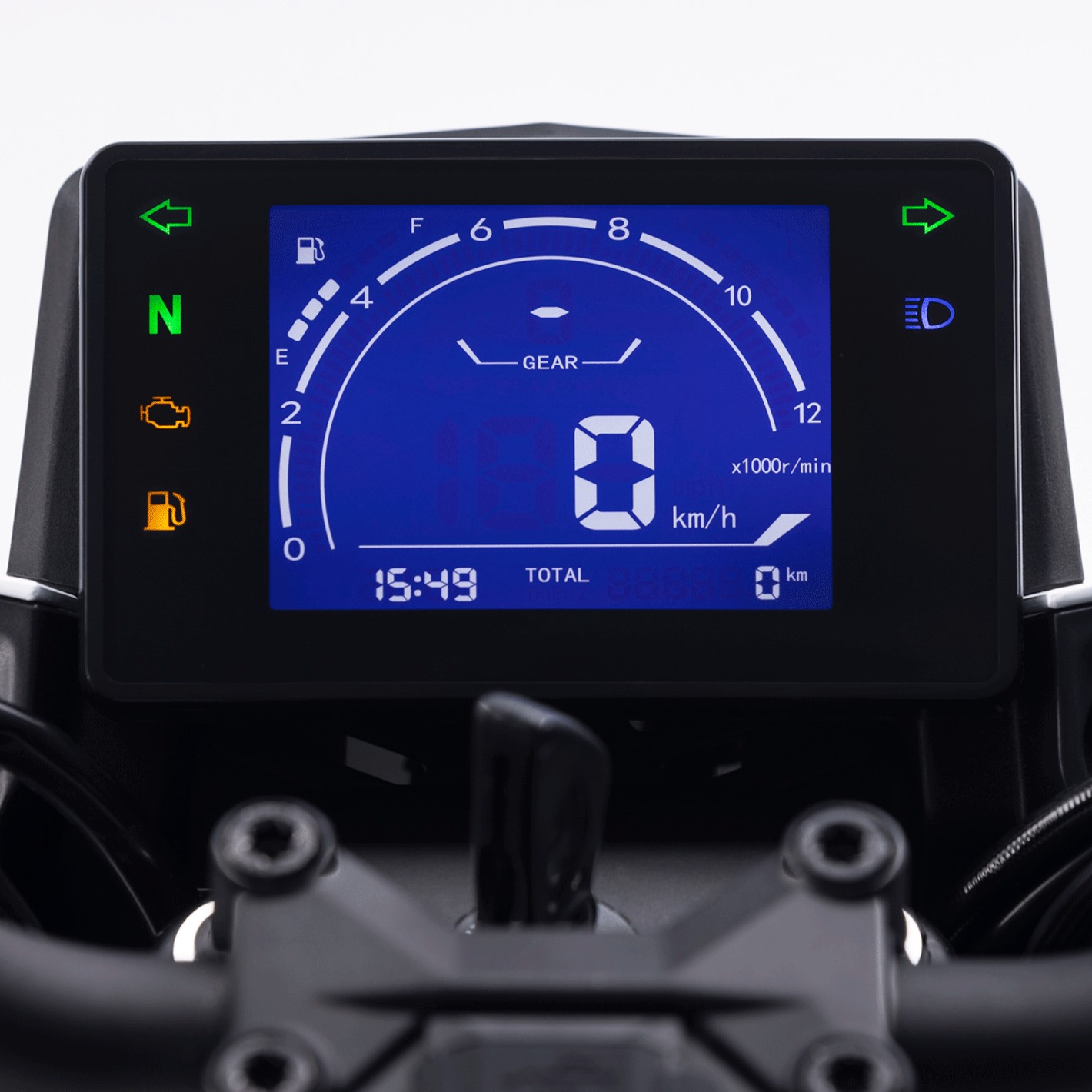 Dashboard con pantalla lcd 4”