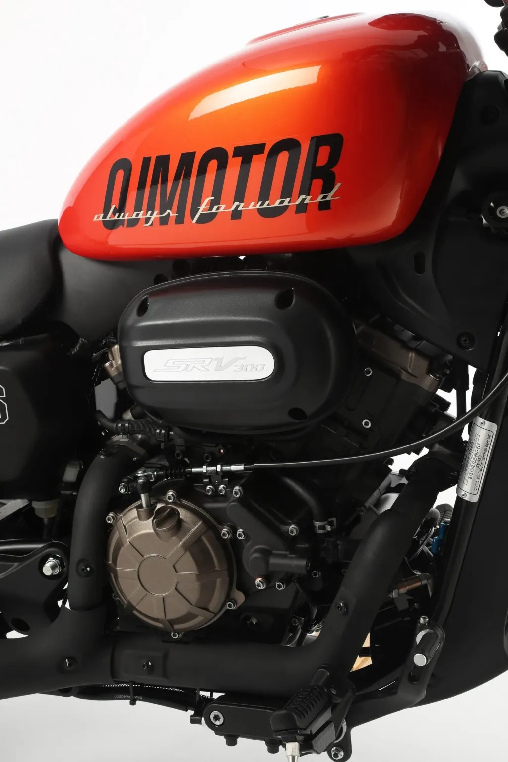 Motor bicilíndrico V-Twin 296cc Euro 5