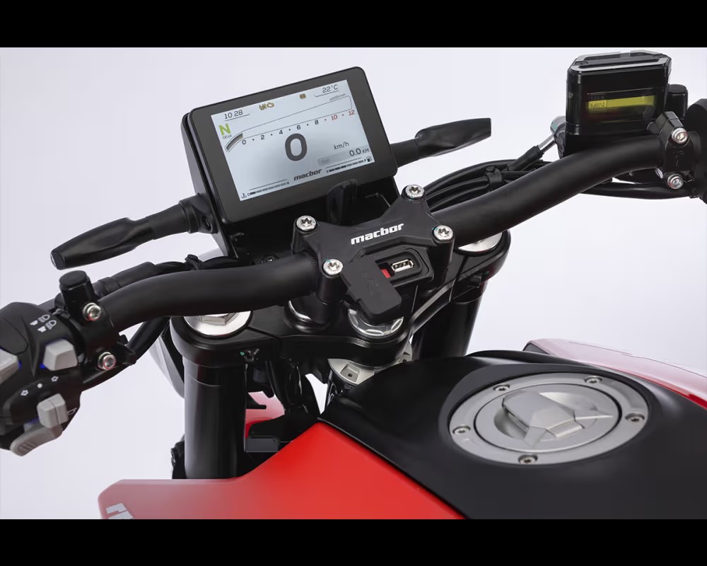 Dashboard TFT 5'' con conectividad mirroring
