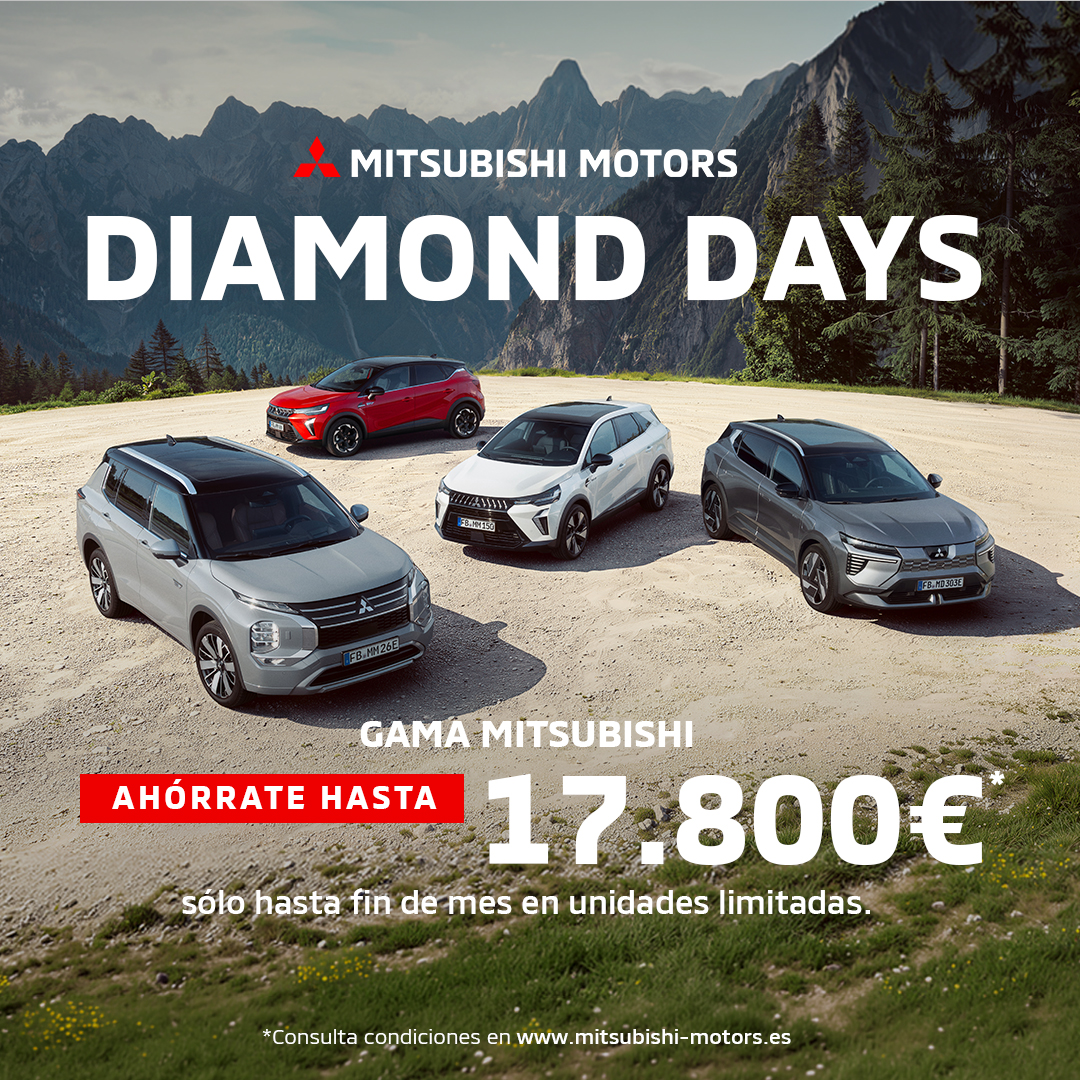 ¡Vuelven los DIAMOND DAYS de Mitsubishi!